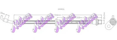 Тормозной шланг BROVEX-NELSON купить