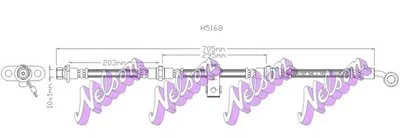 Тормозной шланг BROVEX-NELSON купить