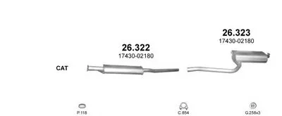 Система выпуска ОГ POLMO купить
