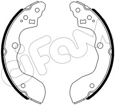 Комплект тормозных колодок