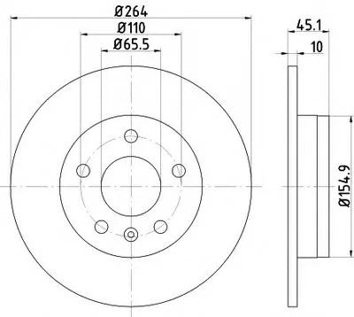 Тормозной диск MINTEX купить