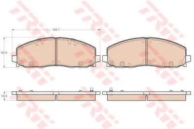 Комплект тормозных колодок, дисковый тормоз Dr!ve+ купить