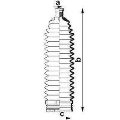 Пыльник, рулевое управление SPIDAN купить