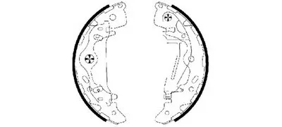 Комплект тормозных колодок HELLA купить