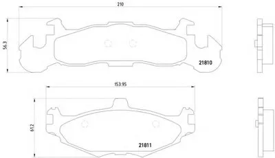 Комплект тормозных колодок, дисковый тормоз HELLA купить