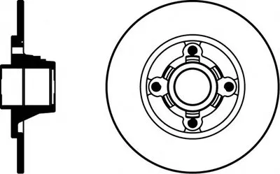 Тормозной диск HELLA купить