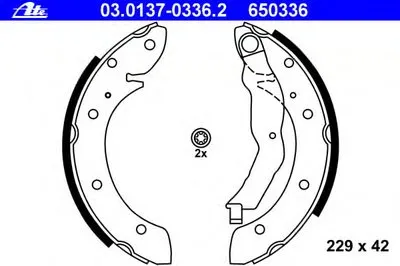 Комплект тормозных колодок ATE купить