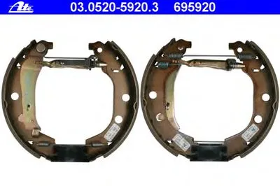 Комплект тормозных колодок Original ATE TopKit ATE купить