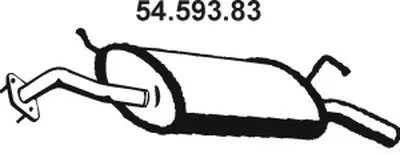 Глушитель выхлопных газов конечный EBERSPÄCHER купить