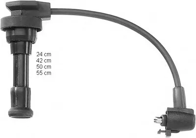 Комплект проводов зажигания BERU купить