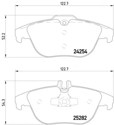Комплект тормозных колодок, дисковый тормоз HELLA PAGID купить