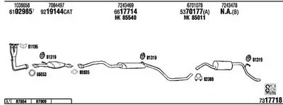 Система выпуска ОГ WALKER купить