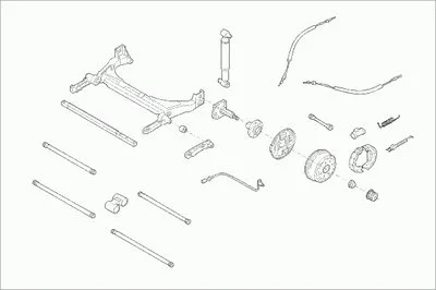 Рулевое управление; Подвеска колеса BOGE купить