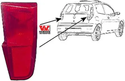 задний прожектор VAN WEZEL купить