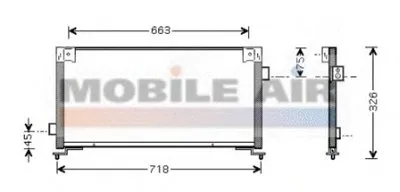 Конденсатор, кондиционер VAN WEZEL купить