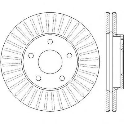 Тормозной диск JURID купить