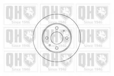Тормозной диск QUINTON HAZELL купить