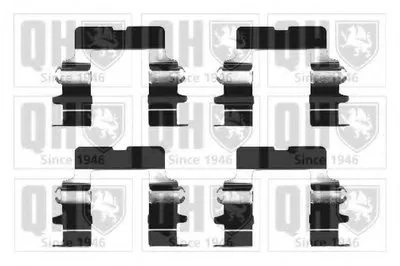 Комплектующие, колодки дискового тормоза QUINTON HAZELL купить