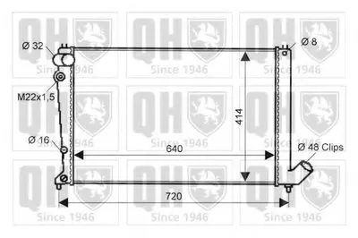 Радиатор, охлаждение двигателя QUINTON HAZELL купить