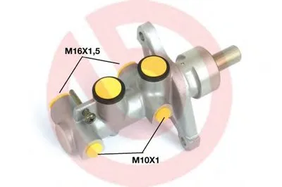 целиндер ручного тормоза BREMBO купить