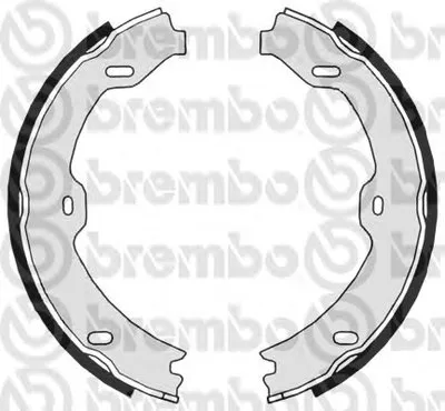 Комплект тормозных колодок, стояночная тормозная система BREMBO купить