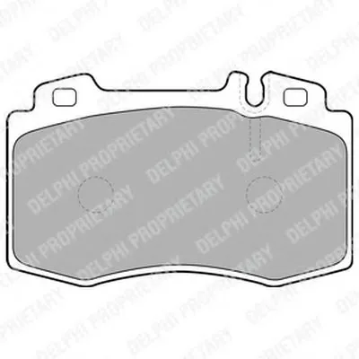 Комплект тормозных колодок, дисковый тормоз DELPHI купить
