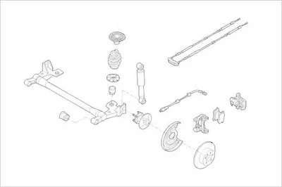 Подвеска колеса DELPHI купить