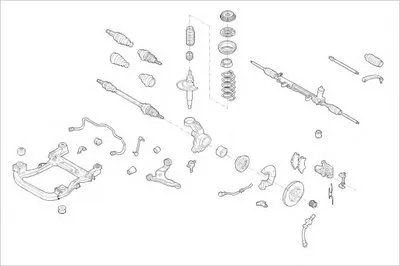Подвеска колеса DELPHI купить