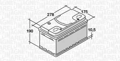 Стартерная аккумуляторная батарея для ETS MAGNETI MARELLI купить