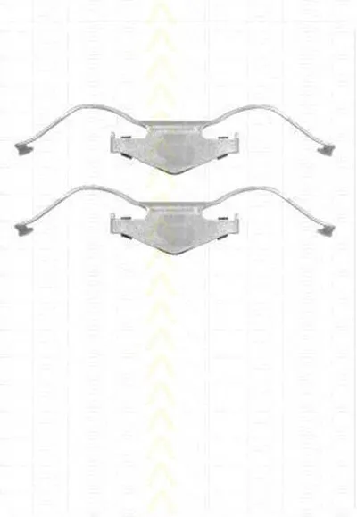 Комплектующие, колодки дискового тормоза TRISCAN купить
