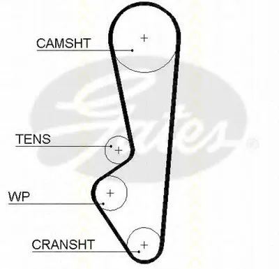 Ремень ГРМ TRISCAN купить