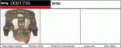 Тормозной суппорт Remanufactured REMY (Multiline) DELCO REMY купить