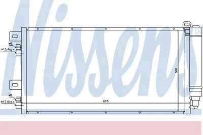 Конденсатор, кондиционер NISSENS купить