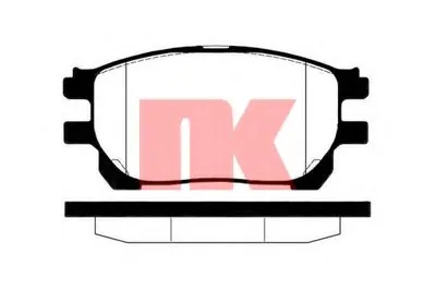 Комплект тормозных колодок, дисковый тормоз NK купить
