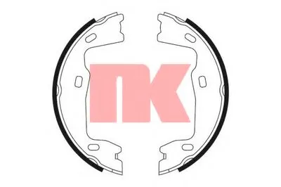 Комплект тормозных колодок, стояночная тормозная система NK купить