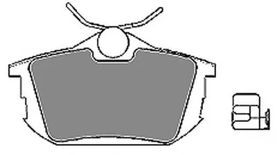 Комплект тормозных колодок, дисковый тормоз MAPCO купить