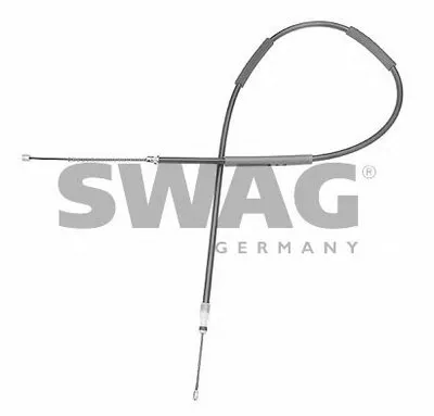 Трос, стояночная тормозная система SWAG купить