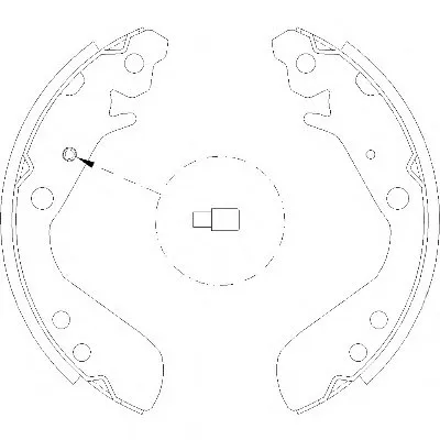Комплект тормозных колодок REMSA купить