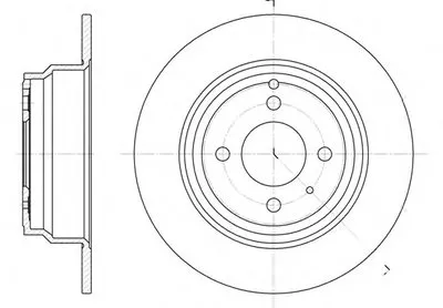 Тормозной диск REMSA купить