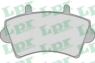 Комплект тормозных колодок, дисковый тормоз LPR купить