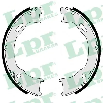 Комплект тормозных колодок, стояночная тормозная система LPR купить
