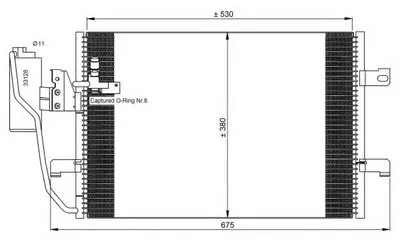 Конденсатор, кондиционер NRF купить
