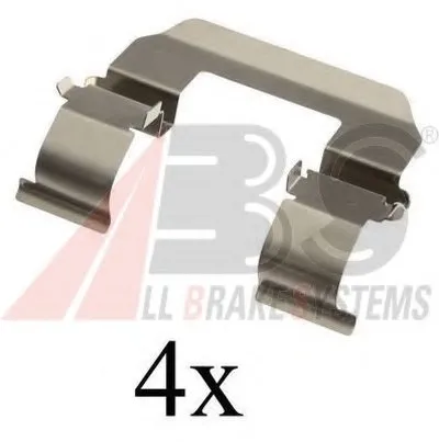 Комплектующие, колодки дискового тормоза A.B.S. купить