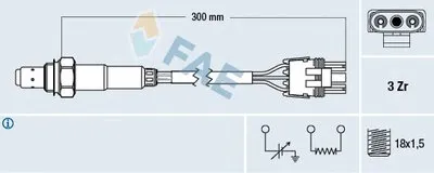 Лямда-зонд FAE купить