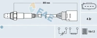 Лямда-зонд FAE купить
