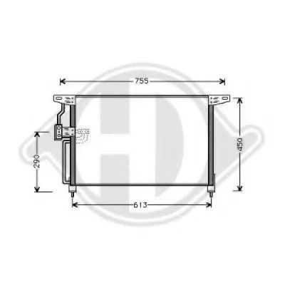 Конденсатор, кондиционер DIEDERICHS купить