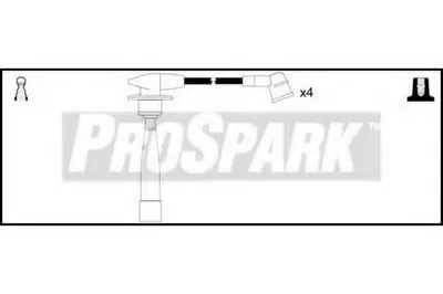 Комплект проводов зажигания ProSpark STANDARD купить