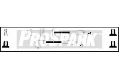 Комплект проводов зажигания ProSpark STANDARD купить