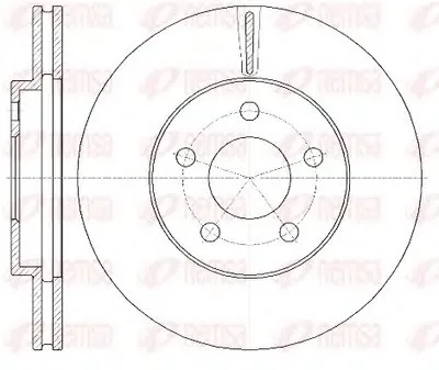 Тормозной диск KAWE купить