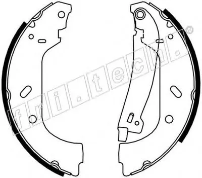 Комплект тормозных колодок fri.tech. купить